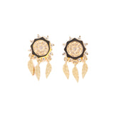 ATRAPASUEÑOS ARETES (DORADO)