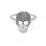 CALAVERA NEGRA (PLATA)