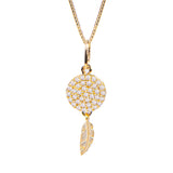 CIRCULO DE SUEÑOS COLLAR (DORADO)