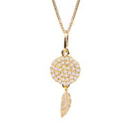 CIRCULO DE SUEÑOS COLLAR (DORADO)