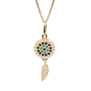 CIRCULO DE SUEÑOS COLLAR (DORADO)