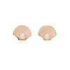 CONCHA DE MAR ARETES (DORADO)