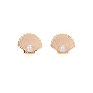 CONCHA DE MAR ARETES (DORADO)