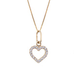 CORAZON ABIERTO (DORADO)