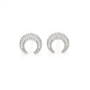 CUERNO DE LUNA ARETES (PLATA)