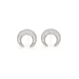 CUERNO DE LUNA ARETES (PLATA)