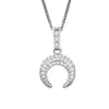 CUERNO DE LUNA COLLAR (PLATA)