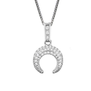 CUERNO DE LUNA COLLAR (PLATA)