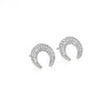 CUERNO DE LUNA ARETES (PLATA)