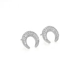 CUERNO DE LUNA ARETES (PLATA)