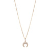 CUERNO DE LUNA COLLAR (DORADO)