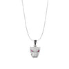 EL GRAN JAGUAR BLANCO COLLAR (PLATA)