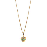 EL JAGUAR NEGRO COLLAR (DORADO)