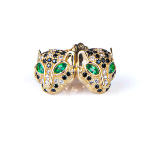 EL JAGUAR ARETES (DORADO)