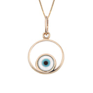 EL OJO COLLAR (DORADO)