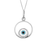EL OJO COLLAR (PLATA)