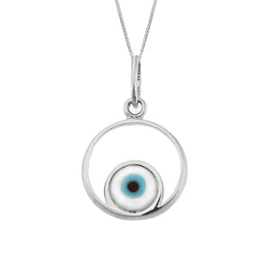 EL OJO COLLAR (PLATA)