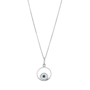 EL OJO COLLAR (PLATA)