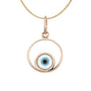 EL OJO COLLAR (DORADO)