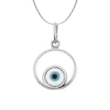 EL OJO COLLAR (PLATA)