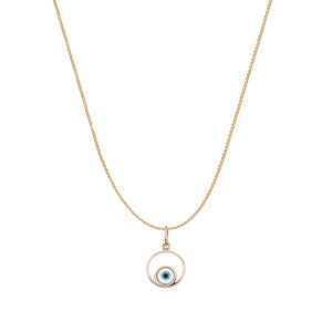 EL OJO COLLAR (DORADO)