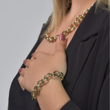 HIP HOP STYLE PULSERA (DORADO)