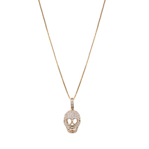 LA CALAVERA COLLAR (DORADO)