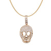 LA CALAVERA COLLAR (DORADO)