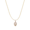 LA CALAVERA COLLAR (DORADO)