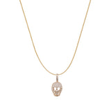 LA CALAVERA COLLAR (DORADO)