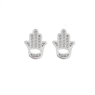 LA MANO BLANCA ARETES (PLATA)
