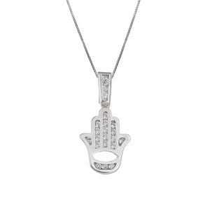 LA MANO BLANCA COLLAR (PLATA)