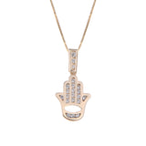 LA MANO BLANCA COLLAR (DORADO)