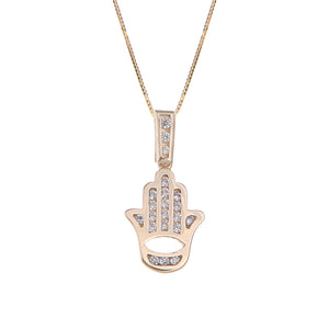 LA MANO BLANCA COLLAR (DORADO)