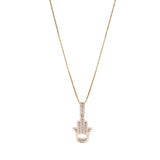 LA MANO BLANCA COLLAR (DORADO)