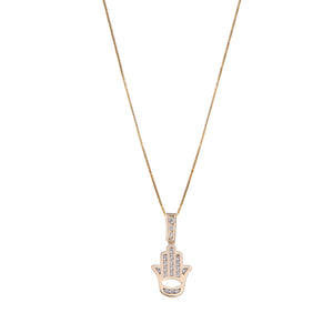 LA MANO BLANCA COLLAR (DORADO)
