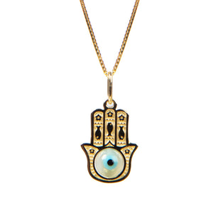 LA MANO DE LA SUERTE COLLAR (DORADO)