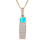 LA ONDA AZUL COLLAR (DORADO)
