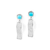 LA ONDA AZUL ARETES (PLATA)
