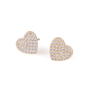 MUCHO AMOR ARETES (DORADO)