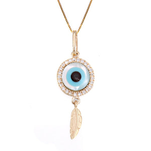 OJO DE LOS SUEÑOS COLLAR (DORADO)