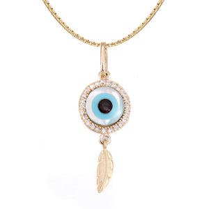 OJO DE LOS SUEÑOS COLLAR (DORADO)