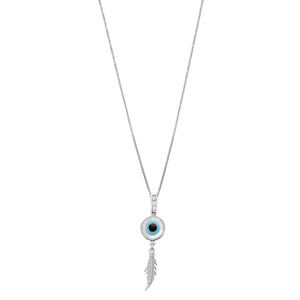 OJO DE MAAT COLLAR (PLATA)