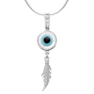 OJO DE MAAT COLLAR (PLATA)