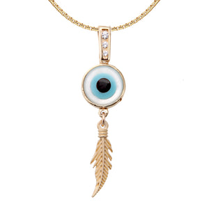 OJO DE MAAT COLLAR (DORADO)