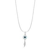 OJO DE MAAT COLLAR (PLATA)