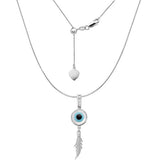 OJO DE MAAT COLLAR (PLATA)
