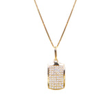 ONDA DE ZIRCONIA (DORADO)