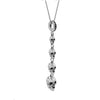COLLAR SKULL TIE (PLATA)