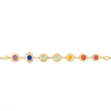 CHAKRAS CHICO PULSERA (DORADO)